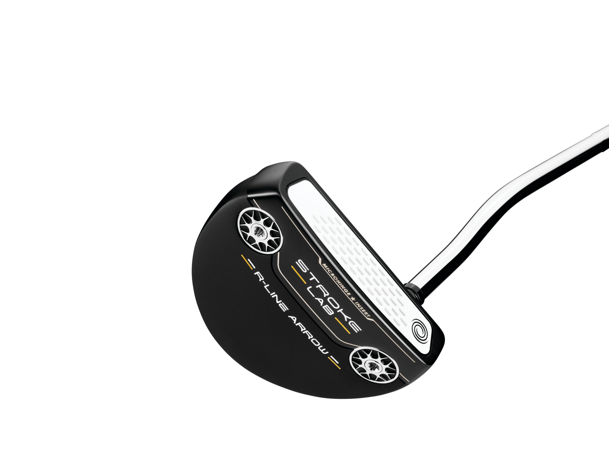 Stroke Lab Black R-Line Arrow Putter with Oversize Grip